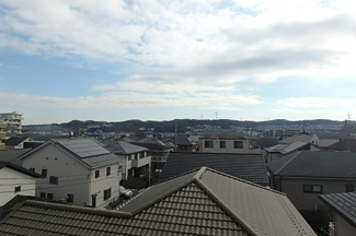 バルコニーからの景色●4階からの景色です☆