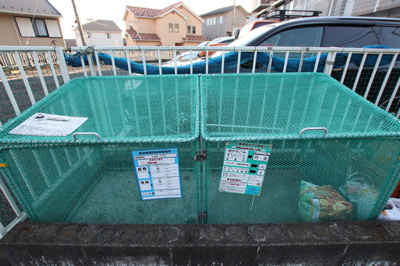 敷地内ゴミ捨て場
