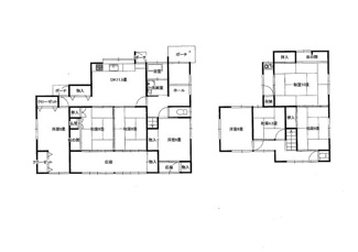【間取り】 | 玉名市築地　中古住宅