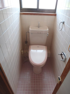 【トイレ】 | 玉名市築地　中古住宅 | ２階にもコンパクトで使いやすいトイレがあります