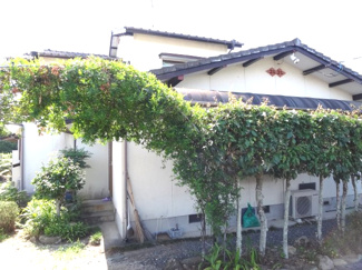 【庭】 | 玉名市築地　中古住宅 | お庭の付いた物件です