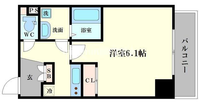レオンヴァリエ天王寺北の間取り