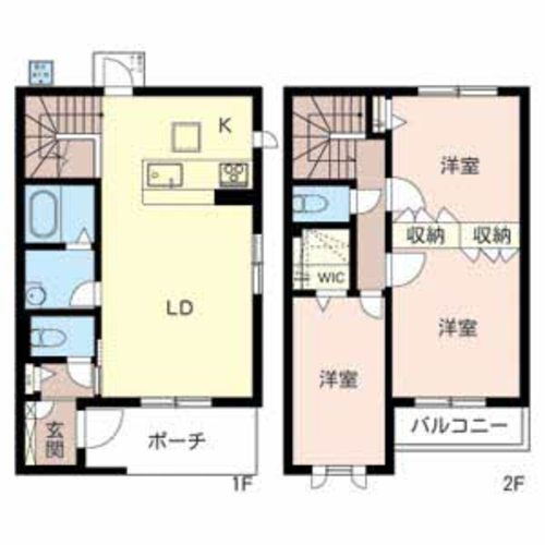 アマービレ泉ヶ丘の間取り