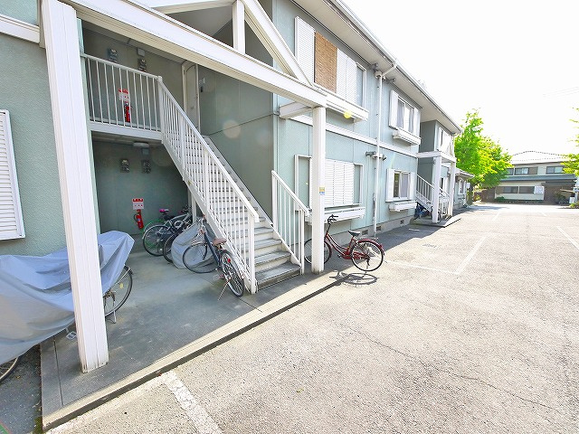 フレグランスＵのエントランス|建物の内部です