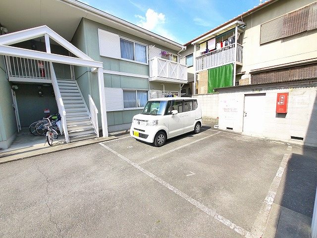 フレグランスＵの駐車場|駐車場です