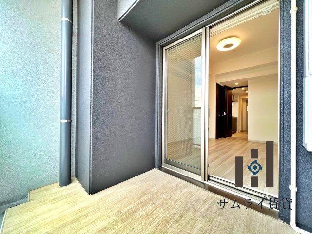 エステムコート名古屋鶴舞シエルのバルコニー