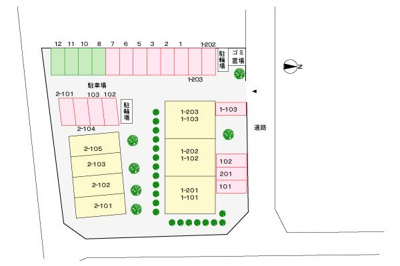 【駐車場】 | コーポリンクス１