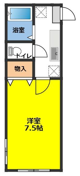 アーバンエステートの間取り