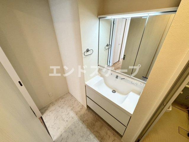 ローズAの洗面所|高崎、前橋、伊勢崎エリアのお部屋探しはエンドスケープまで！お客様の理想お聞かせ下さい♪