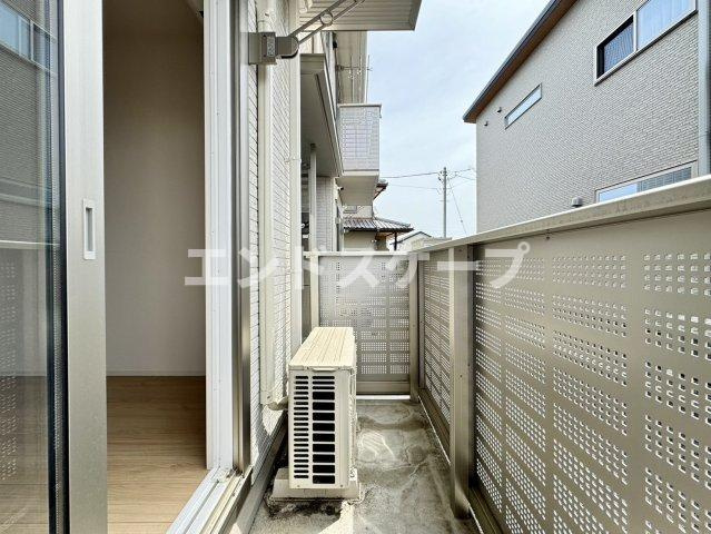 ローズAのバルコニー|高崎、前橋、伊勢崎エリアのお部屋探しはエンドスケープまで！お客様の理想お聞かせ下さい♪