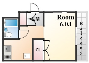 ドムールコスモス甲南町の間取り