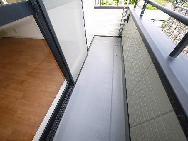 サンメゾネットのバルコニー|落ち着いた時間を過ごせるバルコニーです