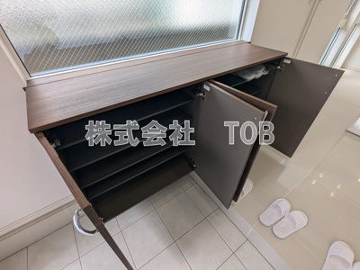 【設備】 | 世田谷区上北沢５丁目　貸戸建て | シューズボックス