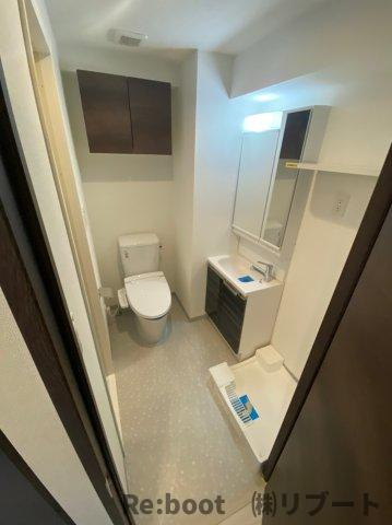 GENOVIA南行徳skygardenの洗面所