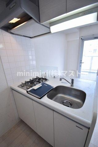 プレサンス上町台リベルテのキッチン