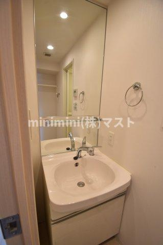 プレサンス上町台リベルテの洗面所