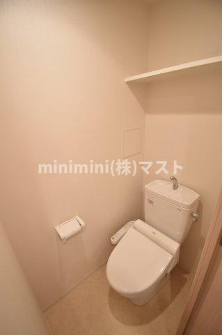 プレサンス上町台リベルテのトイレ