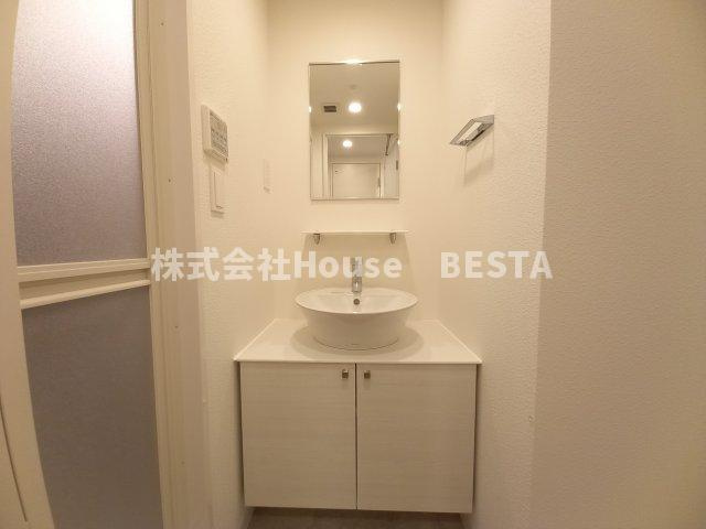 SDグランツ神戸ランドマークの独立洗面台