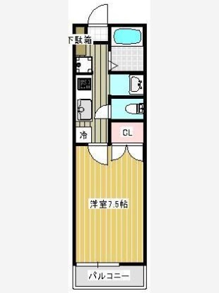 セレーノ吉浦の間取り