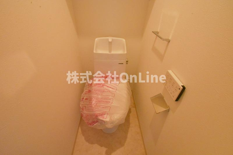 ルミエール若江岩田のトイレ