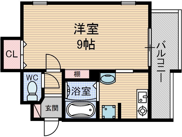 Villa Cielの間取り