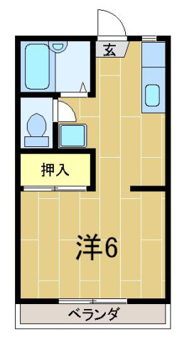 グリーンヒル壱番館の間取り