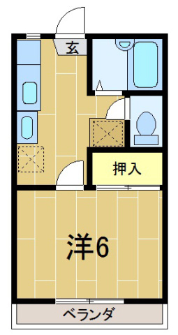 グリーンヒル弐番館の間取り