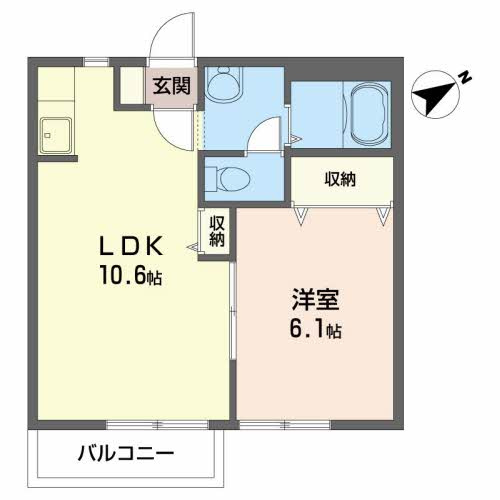 ビアーレ・M Ｂの間取り