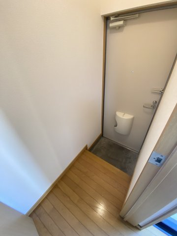 リトルハイツAの玄関