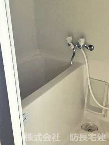 シャトル三の宮の浴室|日々の疲れを癒すお風呂付です