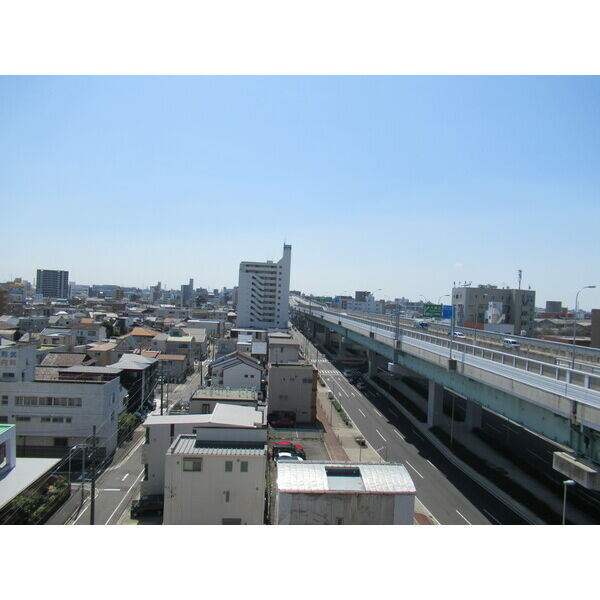 名古屋市熱田区大宝３丁目の賃貸マンションの展望