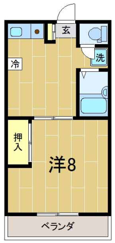 アンジュシャトーの間取り