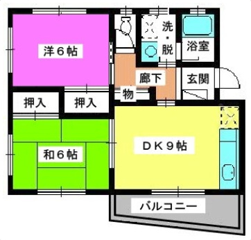【間取り】 | レジデンス沖