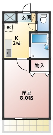 エクセル石浜の間取り