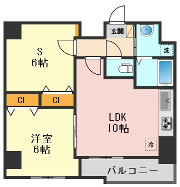 グランクオール西小岩の間取り