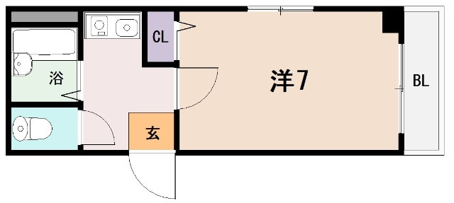 サンライフ近江堂の間取り