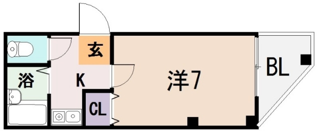 サンライフ近江堂の間取り
