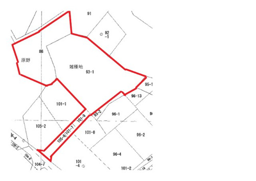 相馬市北小泉土地の画像