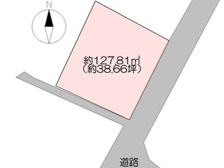 【土地図】 | 売地　高知市横浜　＠11.9万