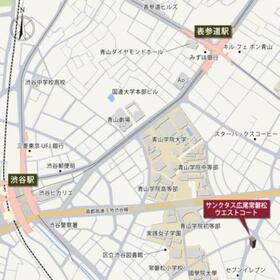 【地図】 | サンクタス広尾常磐松ウエストコート