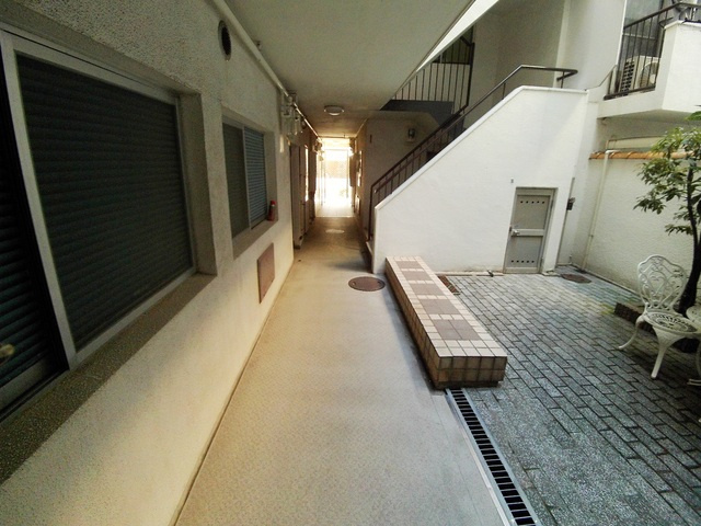 六甲アビタシオンのエントランス