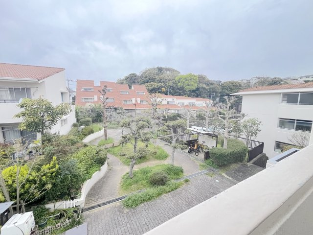 スカイタウン寺塚住宅、25号棟の展望
