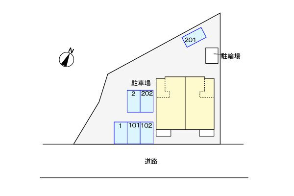 サンハイム　ビュー　　刈谷市の賃貸ならクラスホーム刈谷店の駐車場