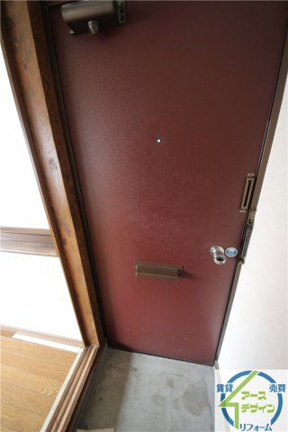 ハイツ明南荘の玄関|※類似部屋