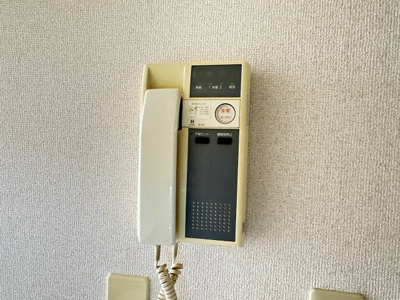 【セキュリティ】 | アクシス山口台 | 防犯対策に有効なインターホン付きです！突然の来客にもバッチリ対応できちゃいます☆