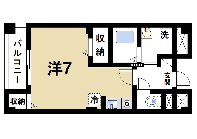 サクラ　ヒルズの間取り