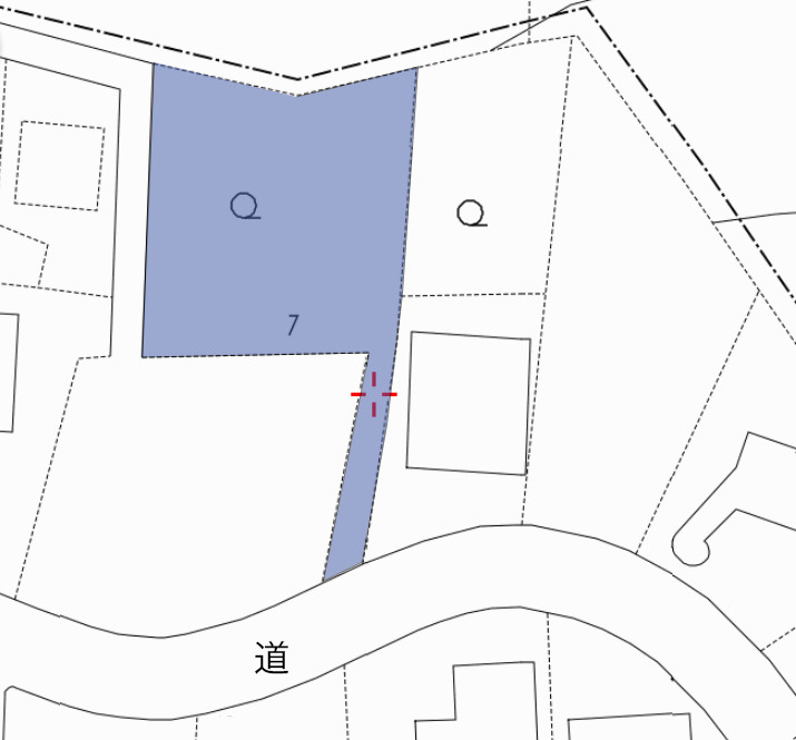 南箱根ダイヤランド②の土地図