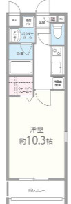 シャトー揚羽の間取り