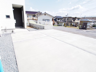 【駐車場】 | ＧＲＡＦＡＲＥ　二本松市上竹一丁目目　1号棟