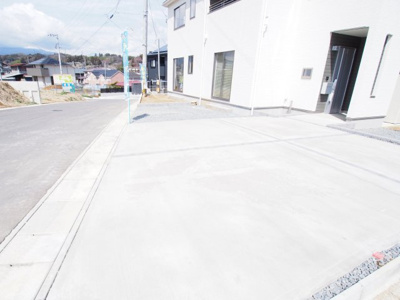 【駐車場】 | ＧＲＡＦＡＲＥ　二本松市上竹一丁目目　1号棟